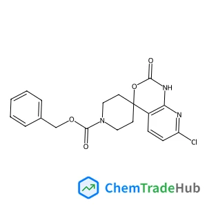 Benzyl 7'-chloro-2'-oxo-1',2'-dihydrospiro[piperidine-4,4'-pyrido[2,3-d][1,3]oxazine]-1-carboxylate