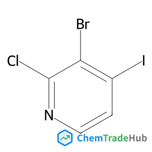 3-Bromo-2-chloro-4-iodopyridine structure