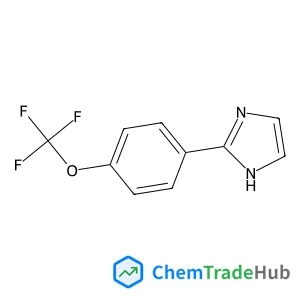 2-(4-(Trifluoromethoxy)phenyl)-1H-imidazole structure 2-(4-(Trifluoromethoxy)phenyl)-1H-imidazole structure