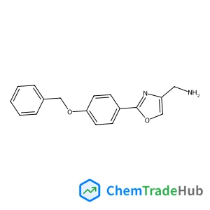 (2-(4-(Benzyloxy)phenyl)oxazol-4-YL)methanamine