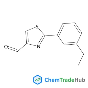 2-(3-Ethylphenyl)-1,3-thiazole-4-carbaldehyde