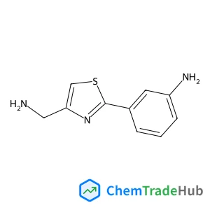 3-[4-(Aminomethyl)-1,3-thiazol-2-yl]aniline