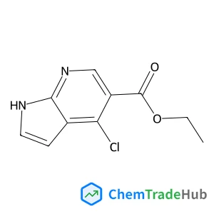 Ethyl 4-chloro-1H-pyrrolo[2,3-b]pyridine-5-carboxylate
