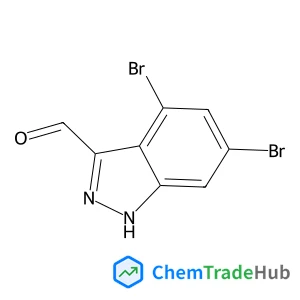 4,6-Dibromo-1H-indazole-3-carbaldehyde