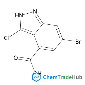 6-Bromo-3-chloro-1H-indazole-4-carboxylic acid