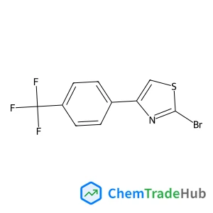 2-Bromo-4-[4-(trifluoromethyl)phenyl]-1,3-thiazole