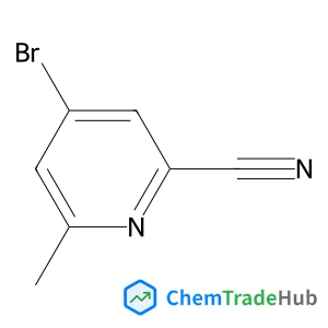 4-Bromo-6-methylpyridine-2-carbonitrile