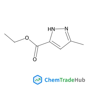 Ethyl 3-methyl-1H-pyrazole-5-carboxylate structure Ethyl 3-methyl-1H-pyrazole-5-carboxylate structure