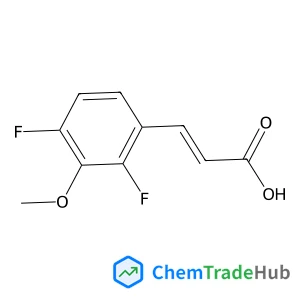3-(2,4-Difluoro-3-methoxyphenyl)acrylic acid