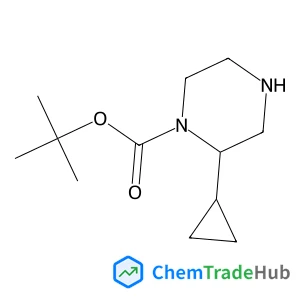2-Cyclopropyl-piperazine-1-carboxylic acid tert-butyl ester