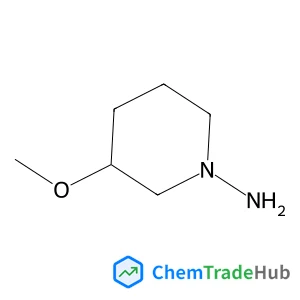 3-Methoxy-1-piperidinamine structure
