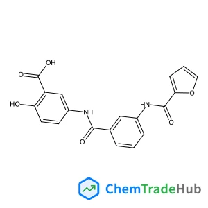 5-{3-[(Furan-2-carbonyl)-amino]-benzoylamino}-2-hydroxy-benzoic acid