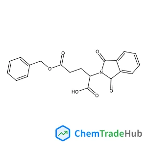 (2S)-5-(Benzyloxy)-2-(1,3-dioxo-1,3-dihydro-2H-isoindol-2-yl)-5-oxopentanoic acid