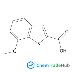 7-methoxy-1-benzothiophene-2-carboxylic acid 7-methoxy-1-benzothiophene-2-carboxylic acid