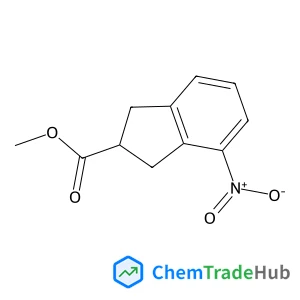 Methyl 4-nitro-2,3-dihydro-1H-indene-2-carboxylate