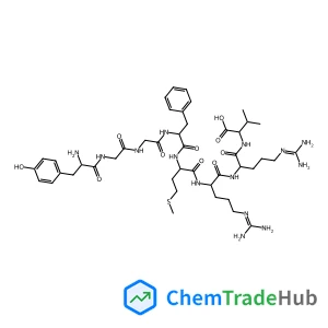 L-Tyrosylglycylglycyl-L-phenylalanyl-L-methionyl-N~5~-(diaminomethylidene)-L-ornithyl-N~5~-(diaminomethylidene)-L-ornithyl-L-valine