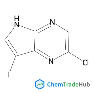 2-Chloro-7-iodo-5H-pyrrolo[2,3-b]pyrazine