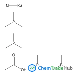Chlorotetrakis(trimethylphosphine)ruthenium(II) acetate