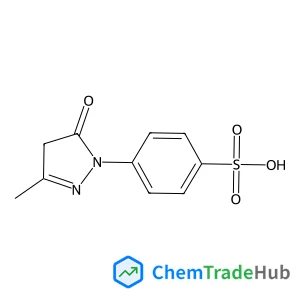 4-(3-Methyl-5-oxo-4,5-dihydro-1H-pyrazol-1-yl)benzenesulfonic acid