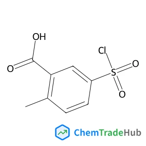 5-(Chlorosulfonyl)-2-methylbenzoic acid