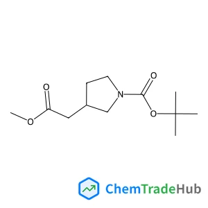 Tert-butyl 3-(2-methoxy-2-oxoethyl)pyrrolidine-1-carboxylate Tert-butyl 3-(2-methoxy-2-oxoethyl)pyrrolidine-1-carboxylate