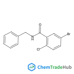 N-Benzyl-5-bromo-2-chlorobenzamide Chemical_Structure_Of