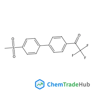 2,2,2-Trifluoro-1-(4'-(methylsulfonyl)biphenyl-4-yl)ethanone