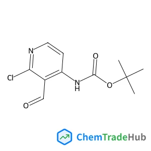 tert-Butyl (2-chloro-3-formylpyridin-4-yl)carbamate