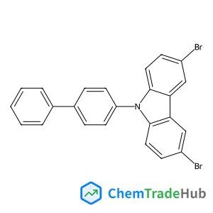 9-([1,1'-biphenyl]-4-yl)-3,6-dibromo-9H-carbazole
