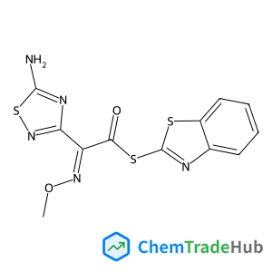(S)-2-Benzothiazolyl (Z)-2-(5-amino-1,2,4-thiadiazol-3-yl)-2-methoxyiminothioacetate