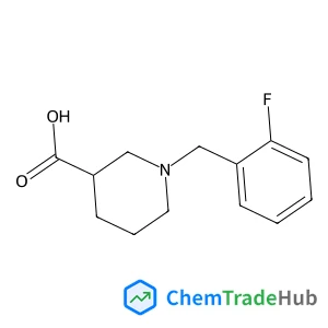 1-(2-Fluorobenzyl)-3-piperidinecarboxylic acid