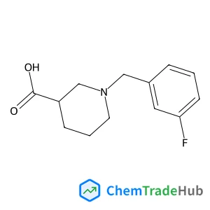 1-(3-Fluorobenzyl)-3-piperidinecarboxylic acid