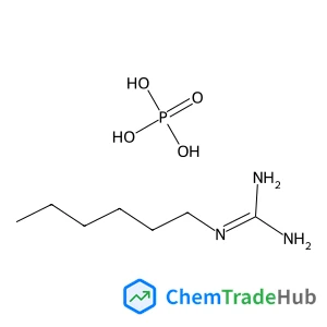 2-Hexylguanidine phosphate (1:1)