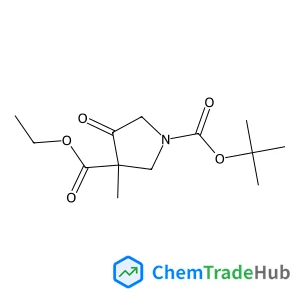 1-Tert-butyl 3-ethyl 3-methyl-4-oxopyrrolidine-1,3-dicarboxylate