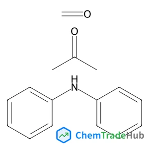 formaldehyde;N-phenylaniline;propan-2-one