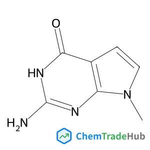 2-Amino-7-methyl-1,7-dihydro-4H-pyrrolo[2,3-d]pyrimidin-4-one