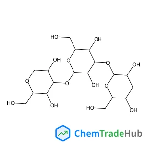 (2S,3R,4S,5R,6R)-2-[(2R,3R,4R,5S)-3,5-dihydroxy-2-(hydroxymethyl)oxan-4-yl]oxy-4-[(2S,3R,5S,6R)-3,5-dihydroxy-6-(hydroxymethyl)oxan-2-yl]oxy-6-(hydroxymethyl)oxane-3,5-diol