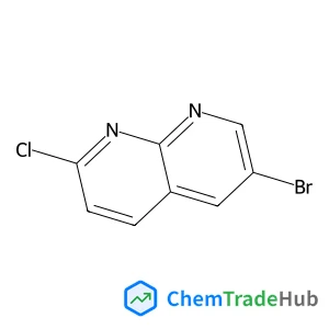 6-Bromo-2-chloro-1,8-naphthyridine