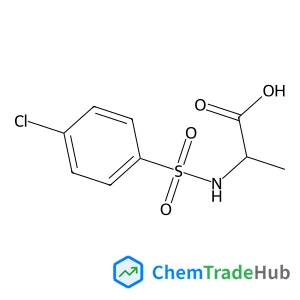 2-(4-chlorobenzenesulfonamido)propanoic acid
