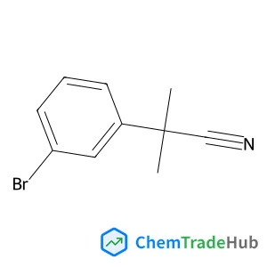 2-(3-Bromophenyl)-2-methylpropanenitrile