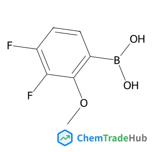 (3,4-Difluoro-2-methoxyphenyl)boronic acid structure (3,4-Difluoro-2-methoxyphenyl)boronic acid structure