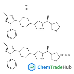 teneligliptin hydrobromide anhydrous