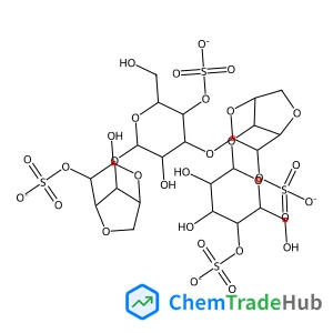 4-O-Sulfonato-beta-D-galactopyranosyl-(1->4)-3,6-anhydro-2-O-sulfonato-alpha-D-galactopyranosyl-(1->3)-4-O-sulfonato-beta-D-galactopyranosyl-(1->4)-3,6-anhydro-2-O-sulfonato-alpha-D-galactopyranose