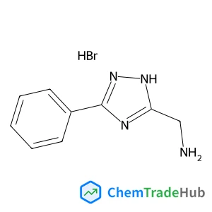 (3-Phenyl-1H-1,2,4-triazol-5-yl)methanamine hydrobromide