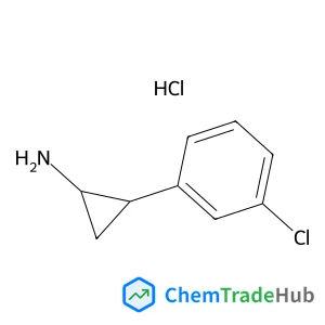 2-(3-Chlorophenyl)cyclopropan-1-amine hydrochloride