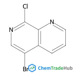 5-Bromo-8-chloro-1,7-naphthyridine 5-Bromo-8-chloro-1,7-naphthyridine