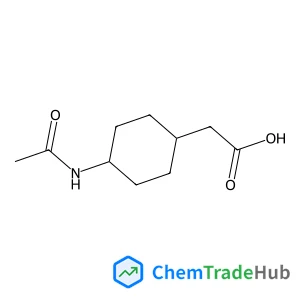 2-(4-acetamidocyclohexyl)acetic acid