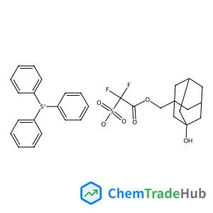 Triphenylsulfonium (3-hydroxytricyclo[3.3.1.13,7]decane-1-methoxycarbonyl)difluoromethane sulfonate