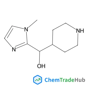 (1-methyl-1H-imidazol-2-yl)(piperidin-4-yl)methanol (1-methyl-1H-imidazol-2-yl)(piperidin-4-yl)methanol