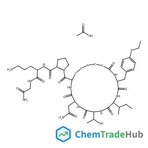 Atosiban Acetate structure Atosiban Acetate structure